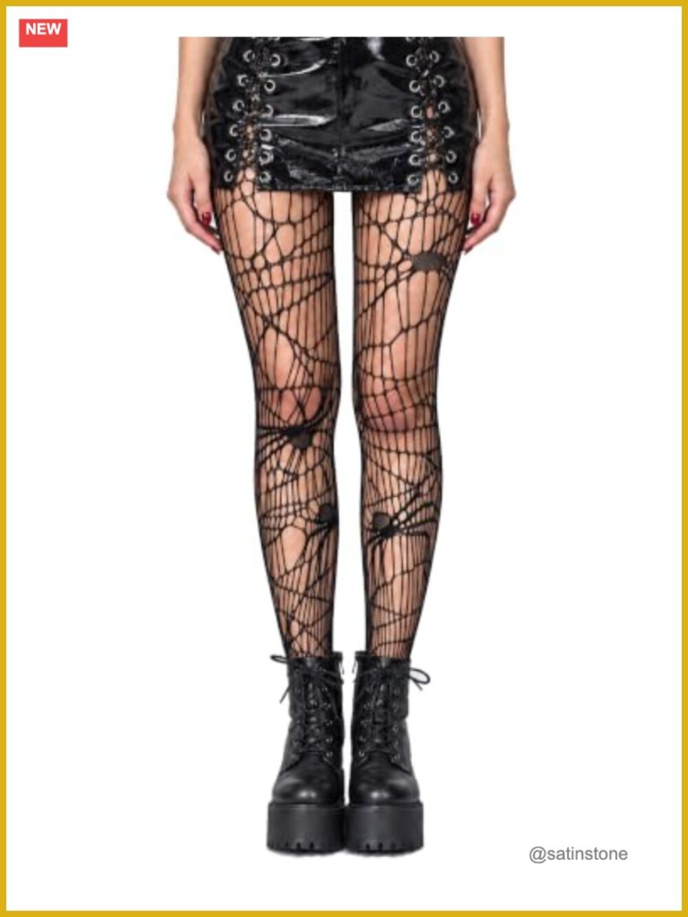 High Waist Fishnet Tights Nylon High Stretch Halloween Costume